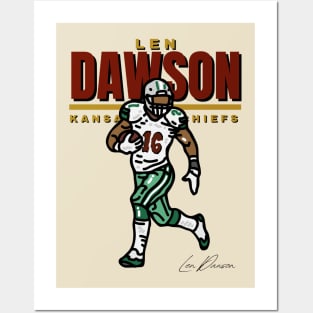 len dawson art classic Posters and Art